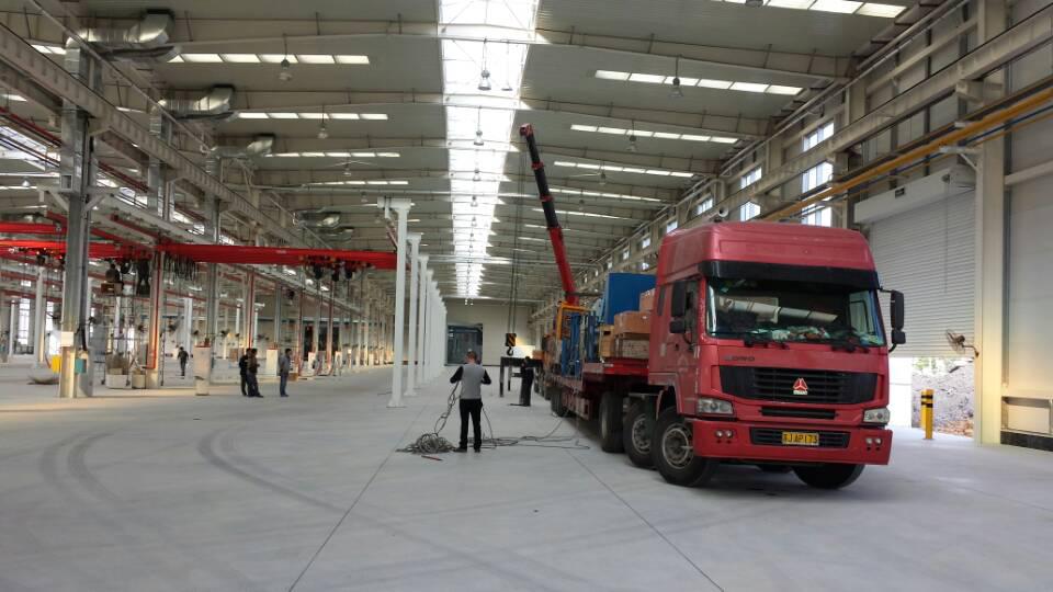 热烈庆祝长沙好运来运输公司承接宁乡三一厂房搬迁项目
